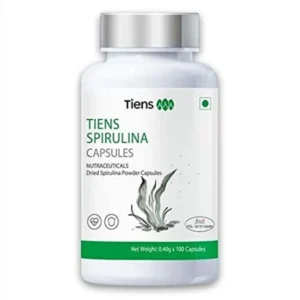 "Tiens Spirulina kapsulaları – yüksək keyfiyyətli spirulina yosunu ilə immunitet dəstəyi və qidalandırıcı qida əlavəsi, 100 kapsul"