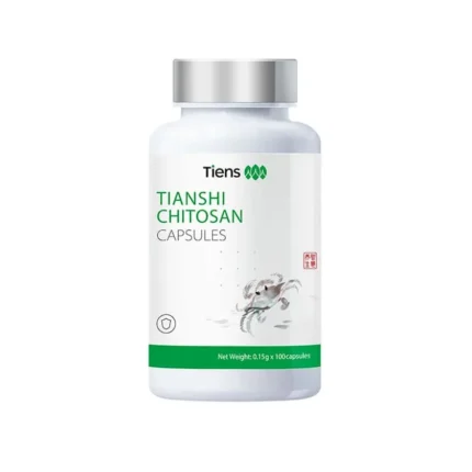 "Tiens Chitosan kapsulaları – təbii sorbent, toksin təmizləyici və arıqlama dəstəyi üçün 100 kapsul"