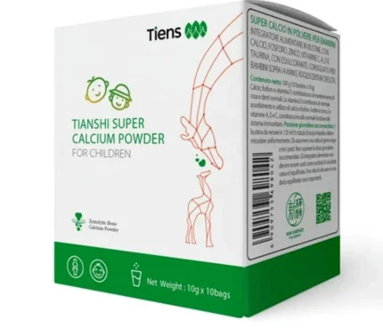 "Tiens Super Calcium Powder for Children – uşaqlar üçün vitamin və minerallarla zəngin kalsium tozu, 10 paket"