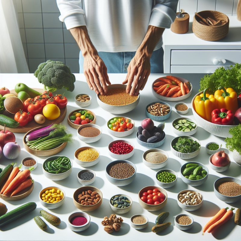 Vegetables and fruits are the basis of a balanced diet